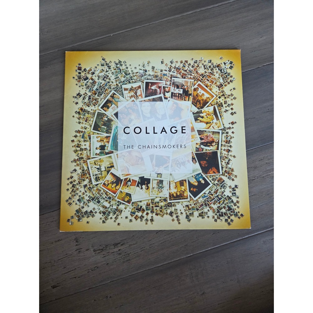 The Chainsmokers Collage EP White Vinyl 12" Record 45 RPM Closer 88985392601